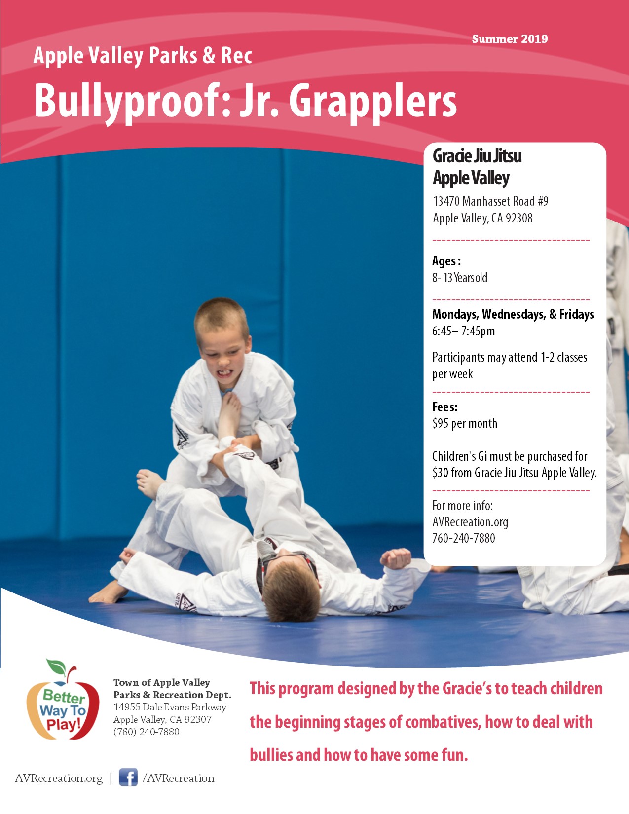 Gracie Bullyproof Jr. Grapplers