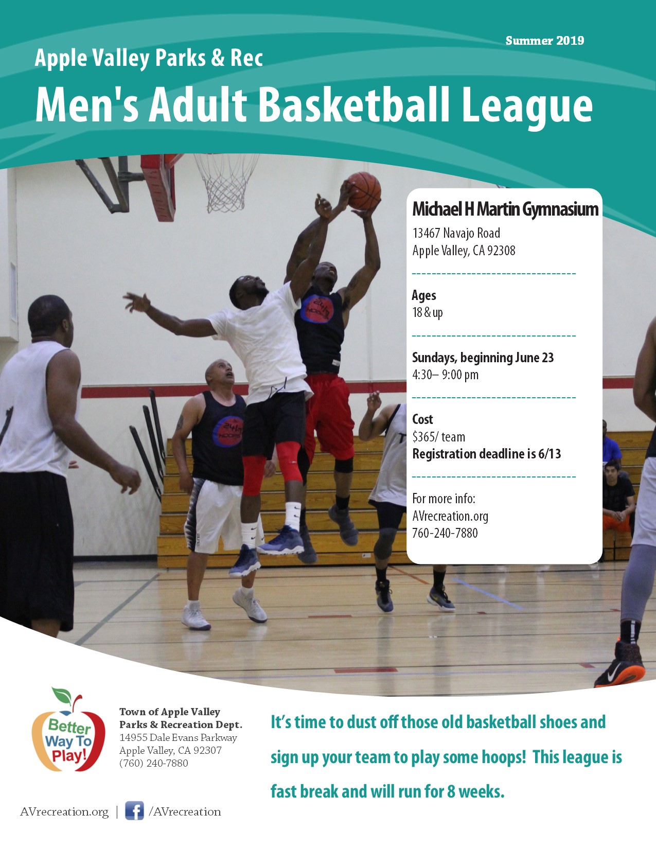 Summer Mens Basketball League