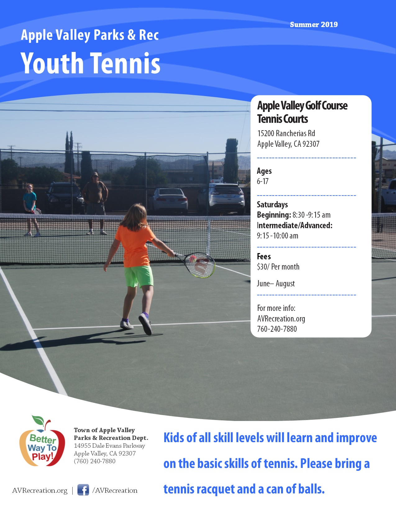 Youth Tennis