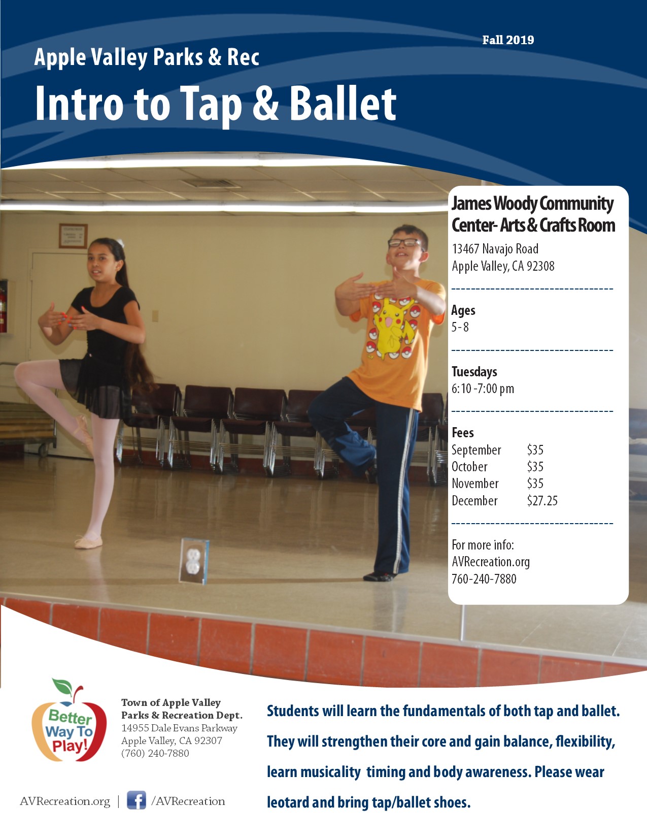 Intro to Tap & Ballet