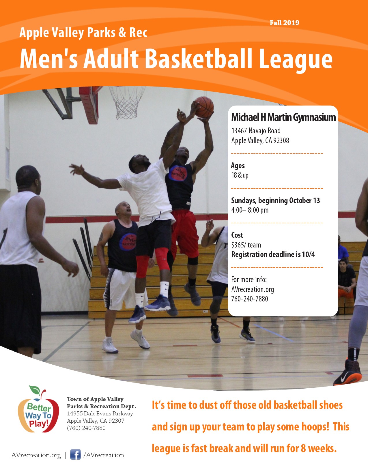 Fall Mens Basketball League