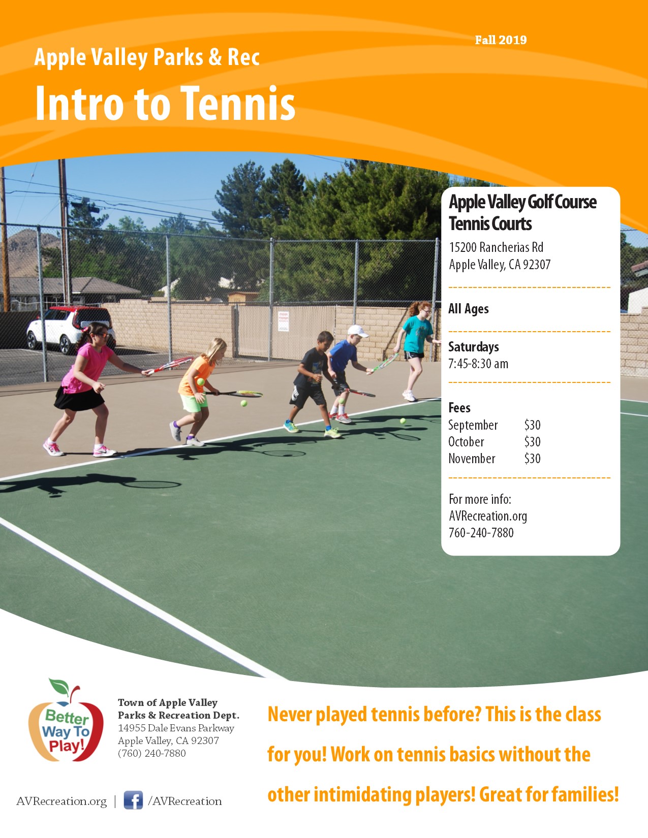 Intro to Tennis