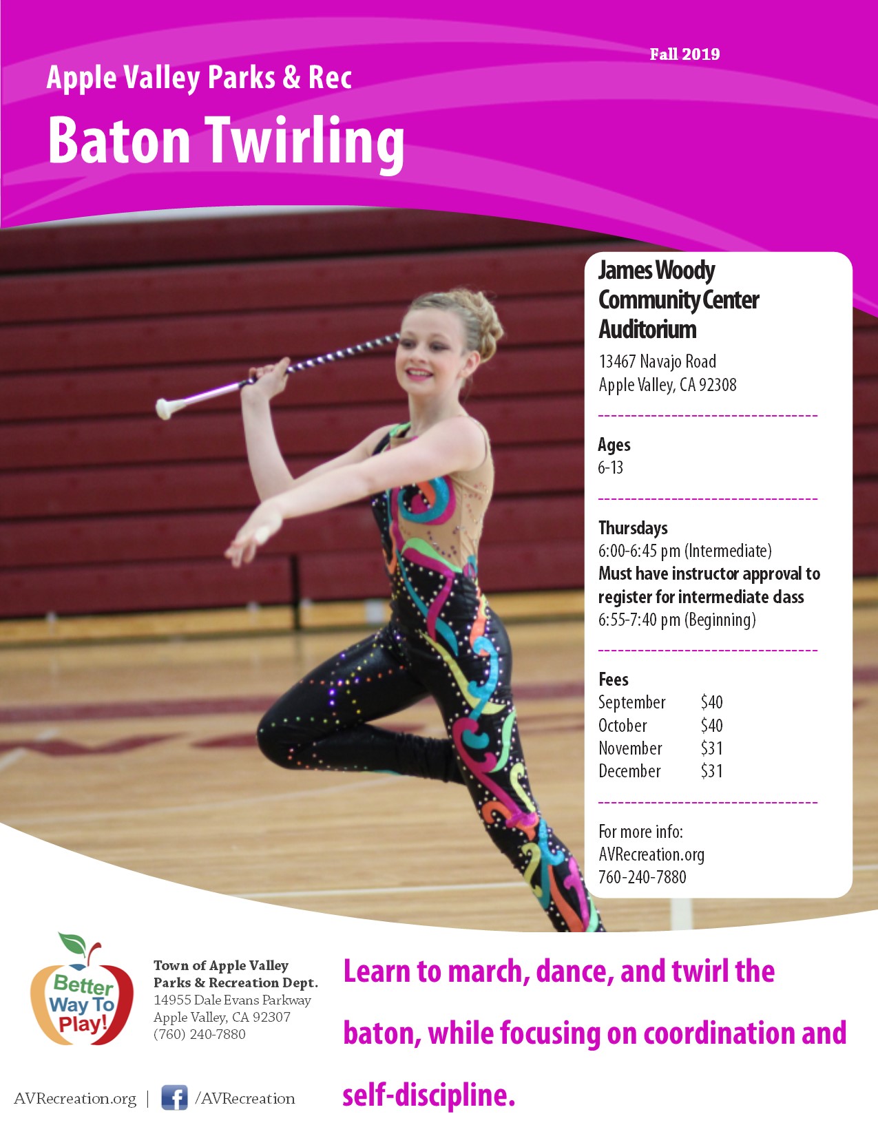 Baton Twirling Beg-Int