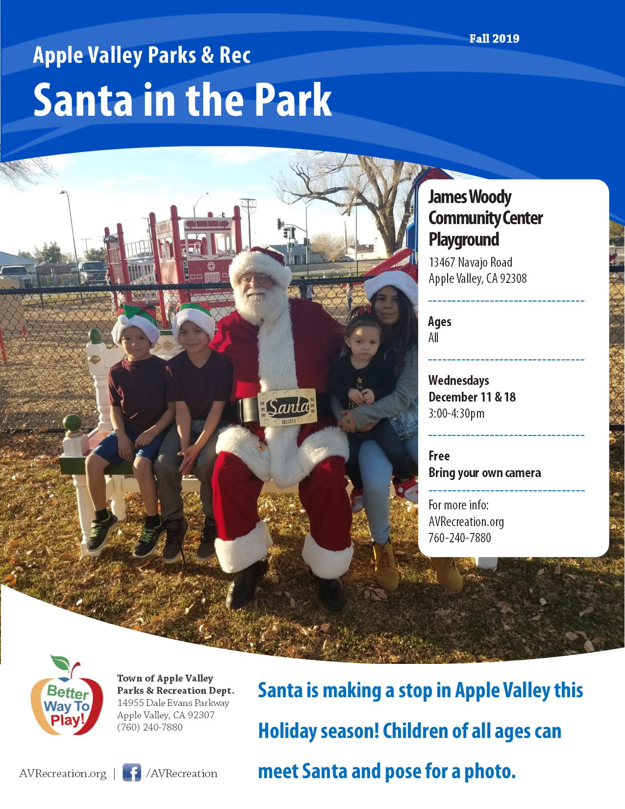 Santa in the Park