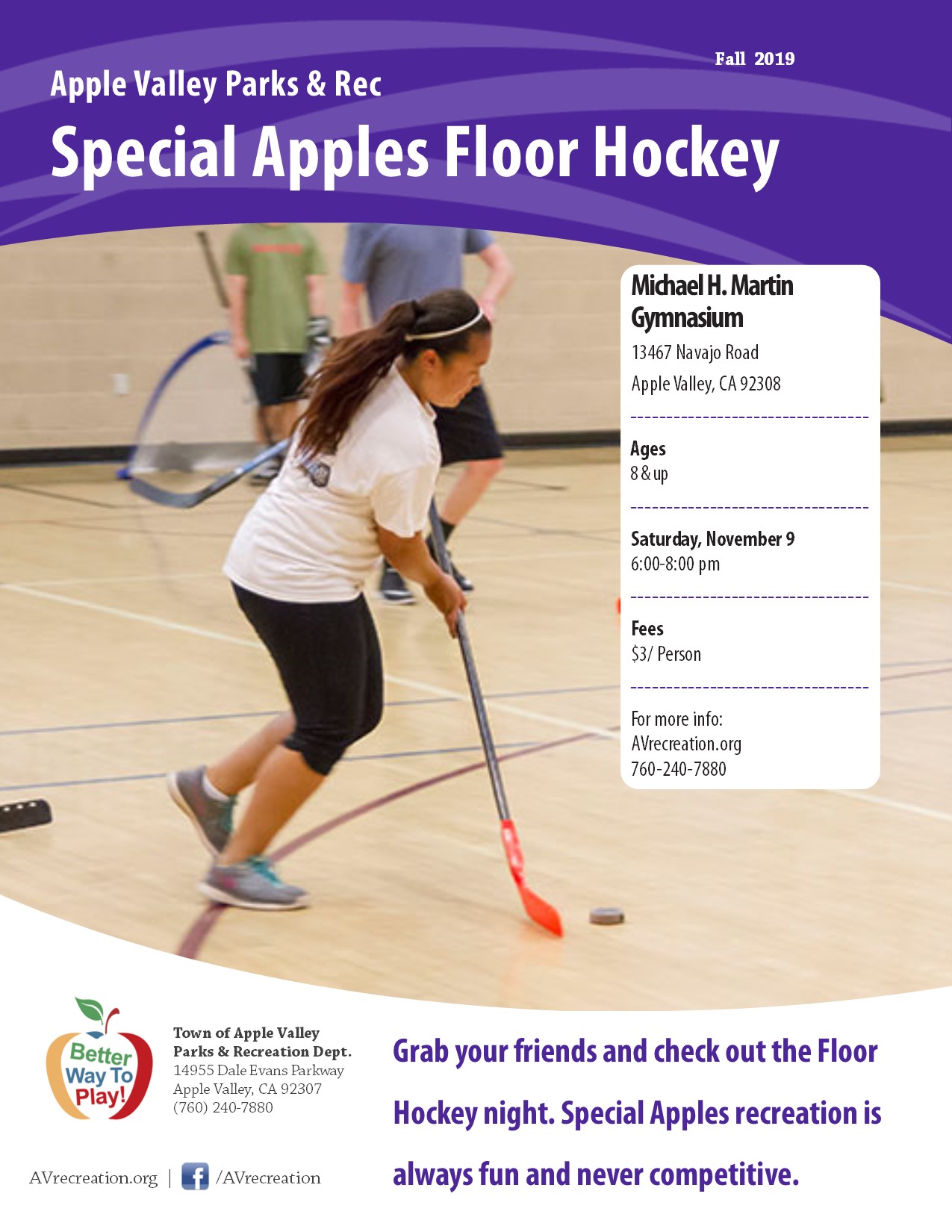 Special Apples Floor Hockey