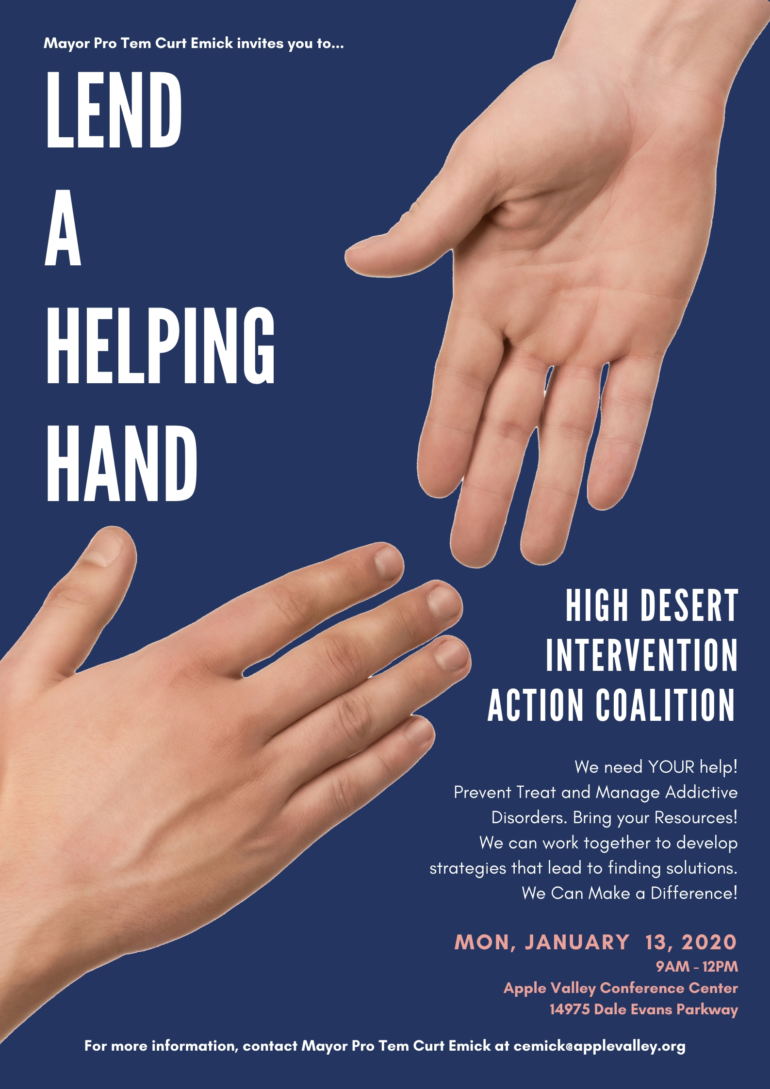 High Desert Intervention Action Coalition Workshop