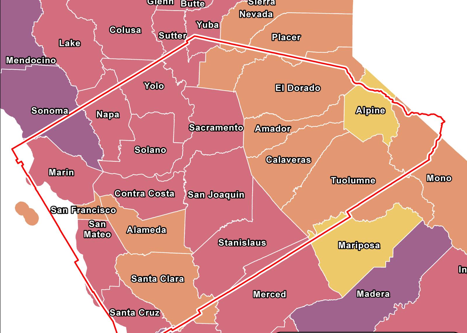 County Reopening Map Thumbnail