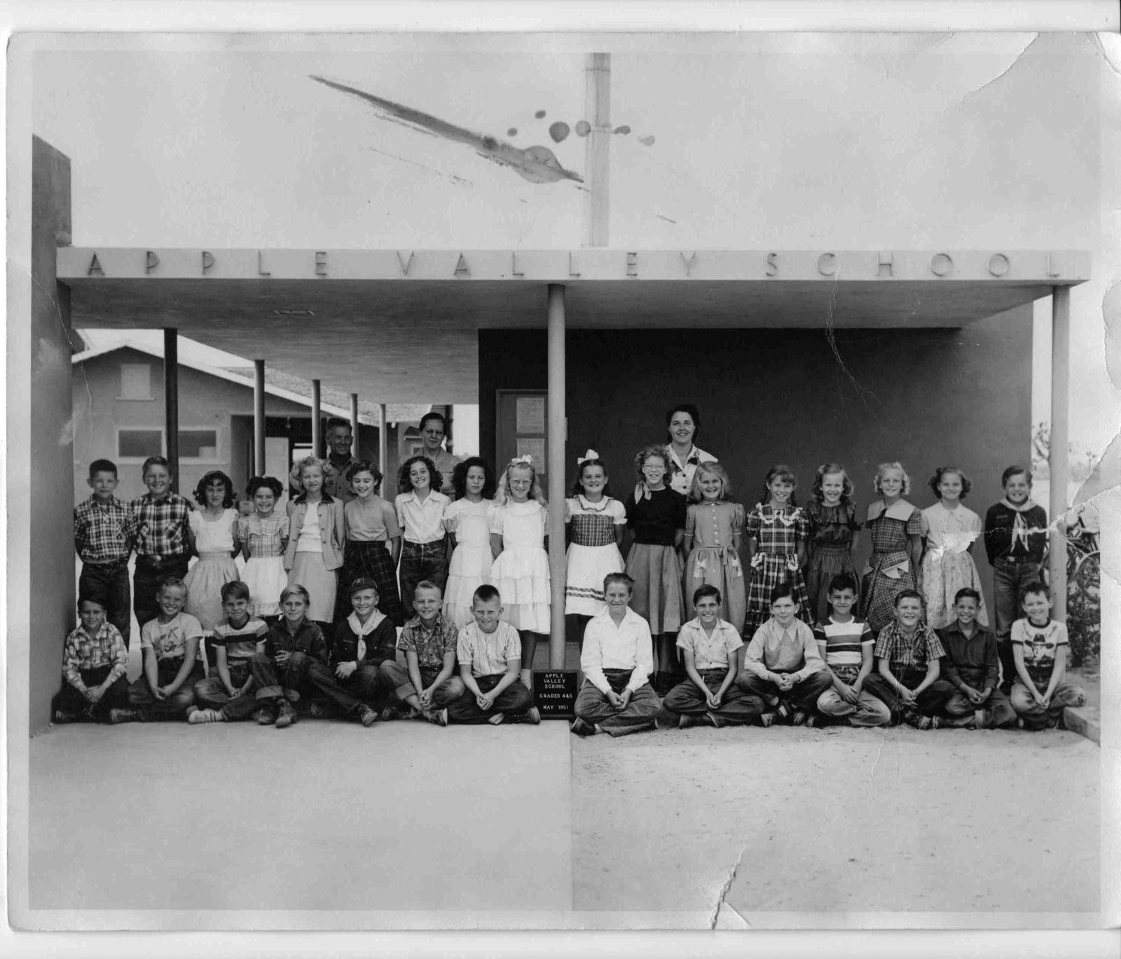 Apple Valley School 1951 