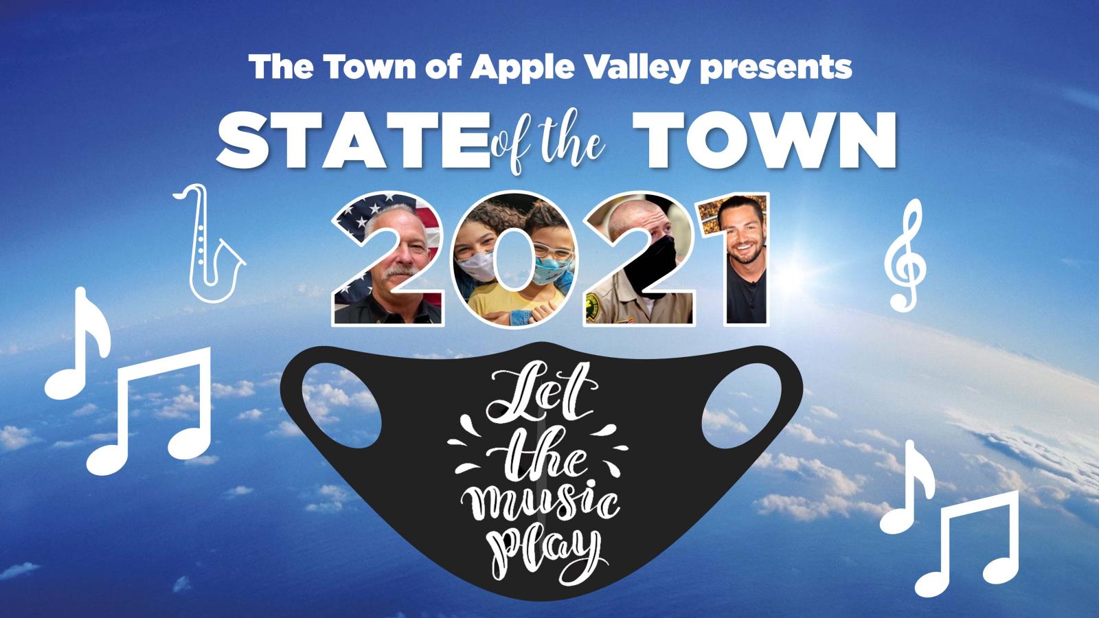 2021 State of the Town Title Slide