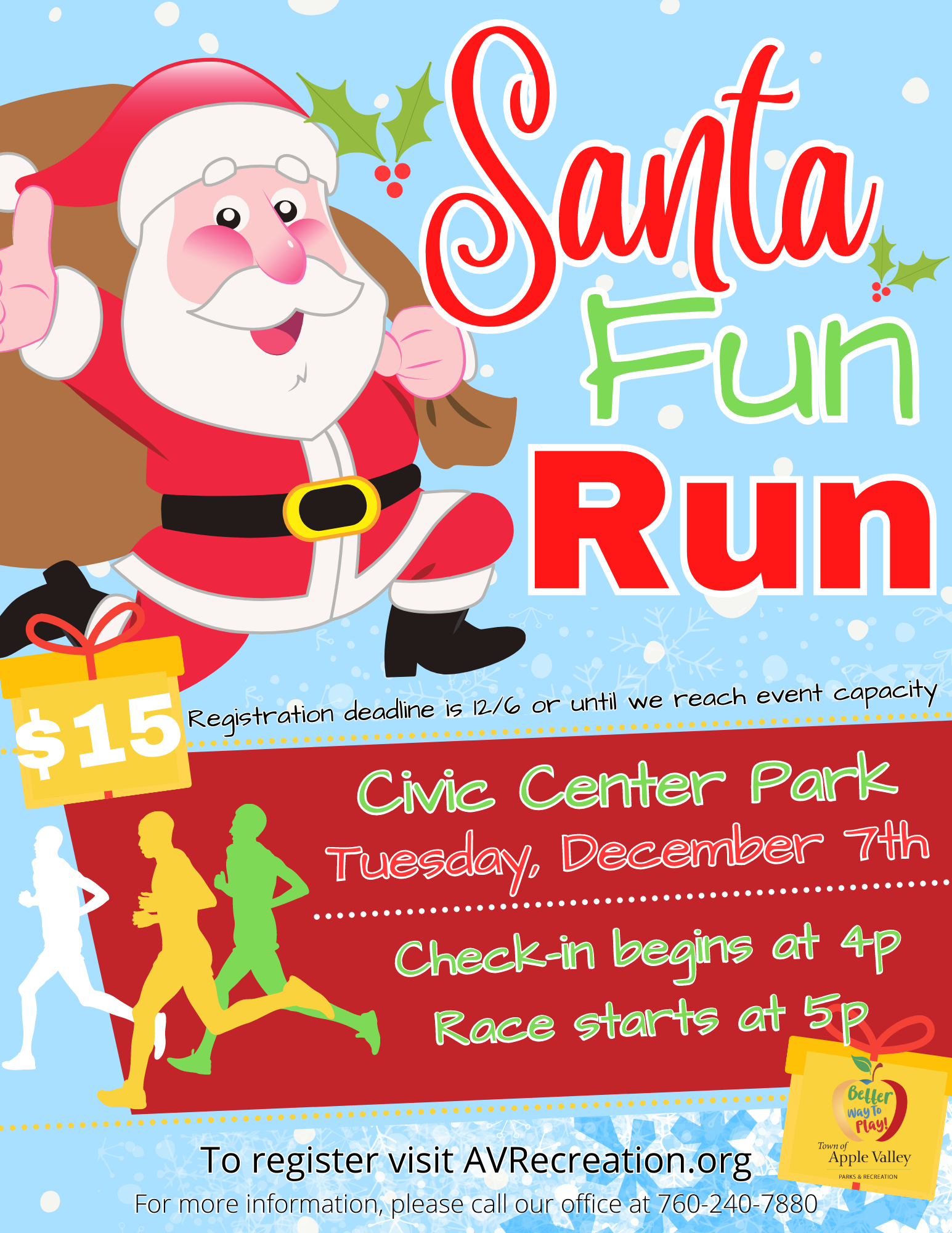 Santa Fun Run