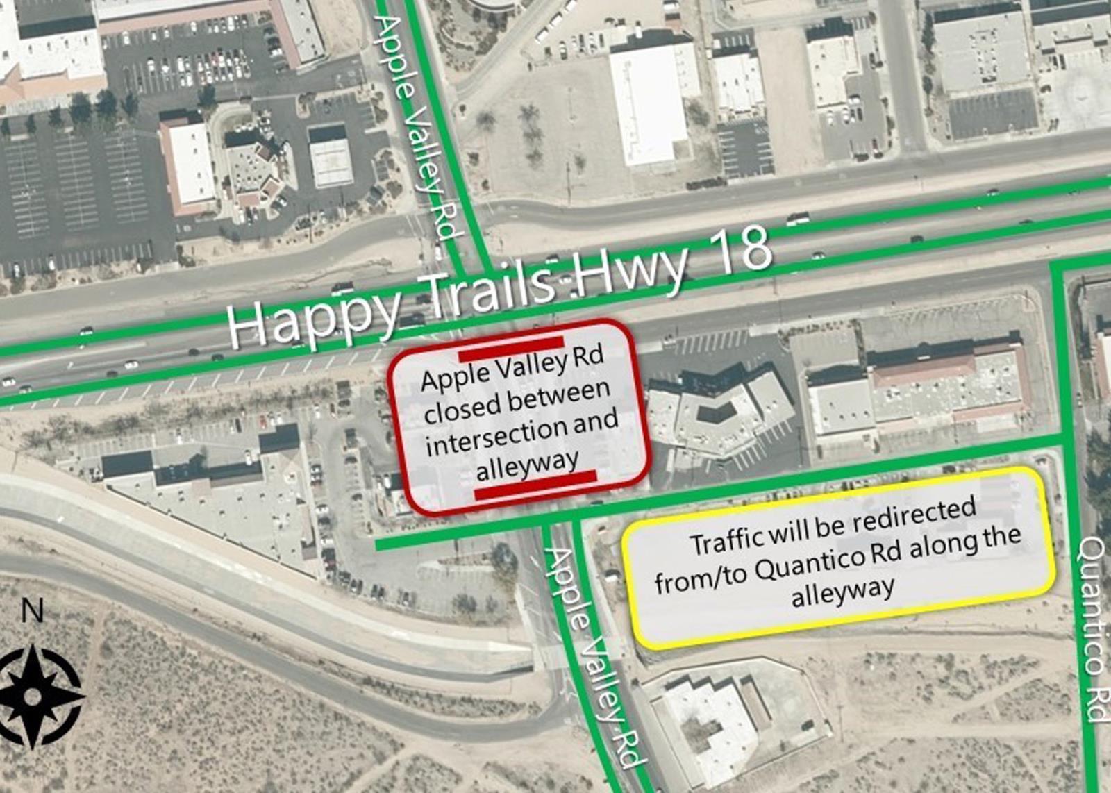 AV Road Intersection Closure