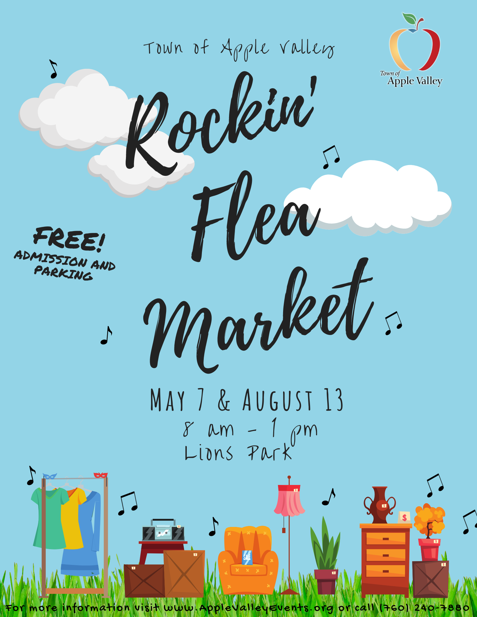 Rockin Flea Market Flyer 