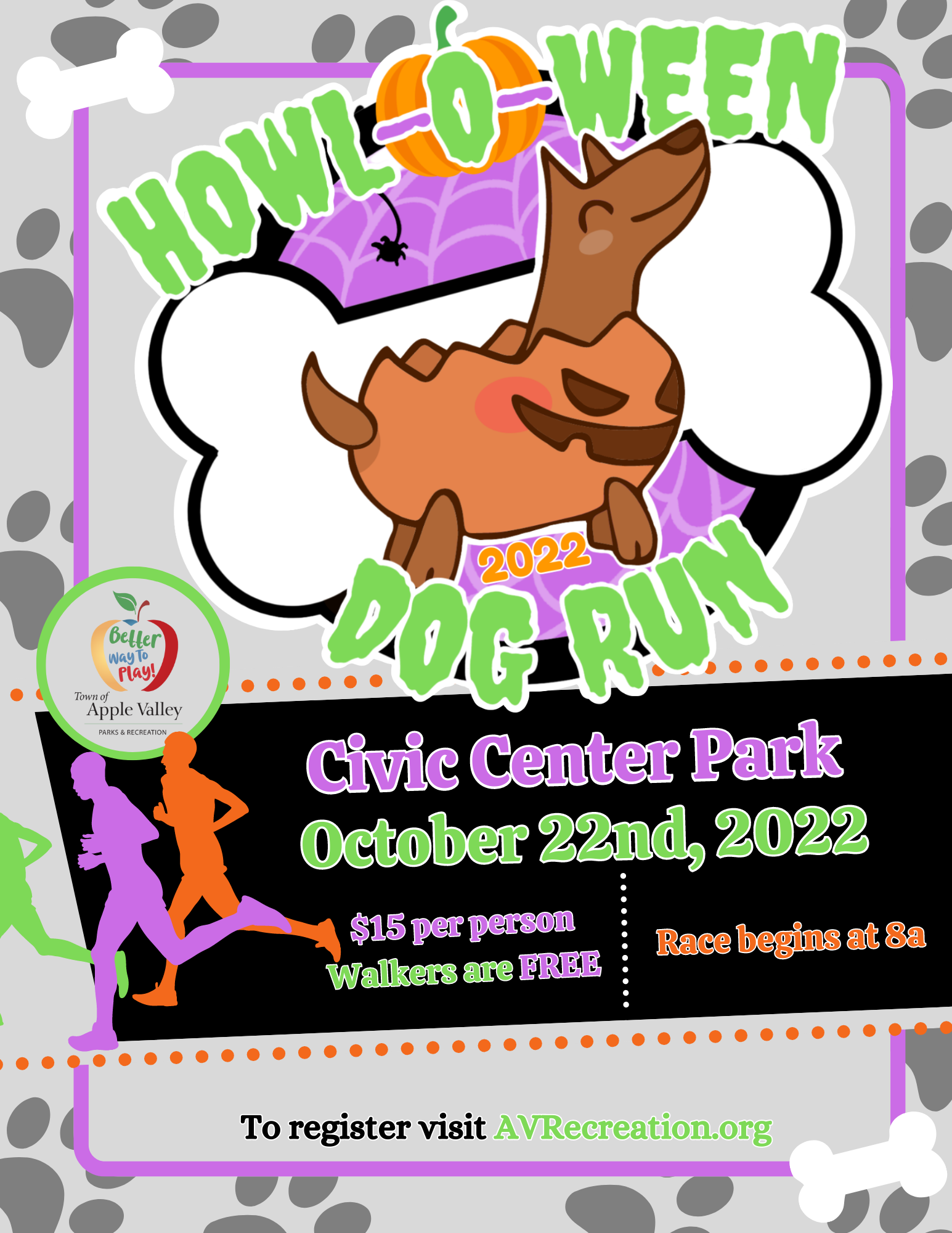 Howl-o-ween Flyer 2022