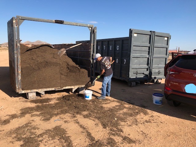 compost clean up