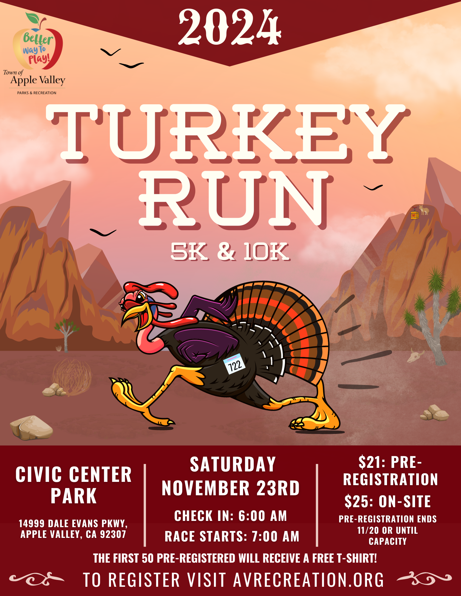 TURKEY RUN 5K10K