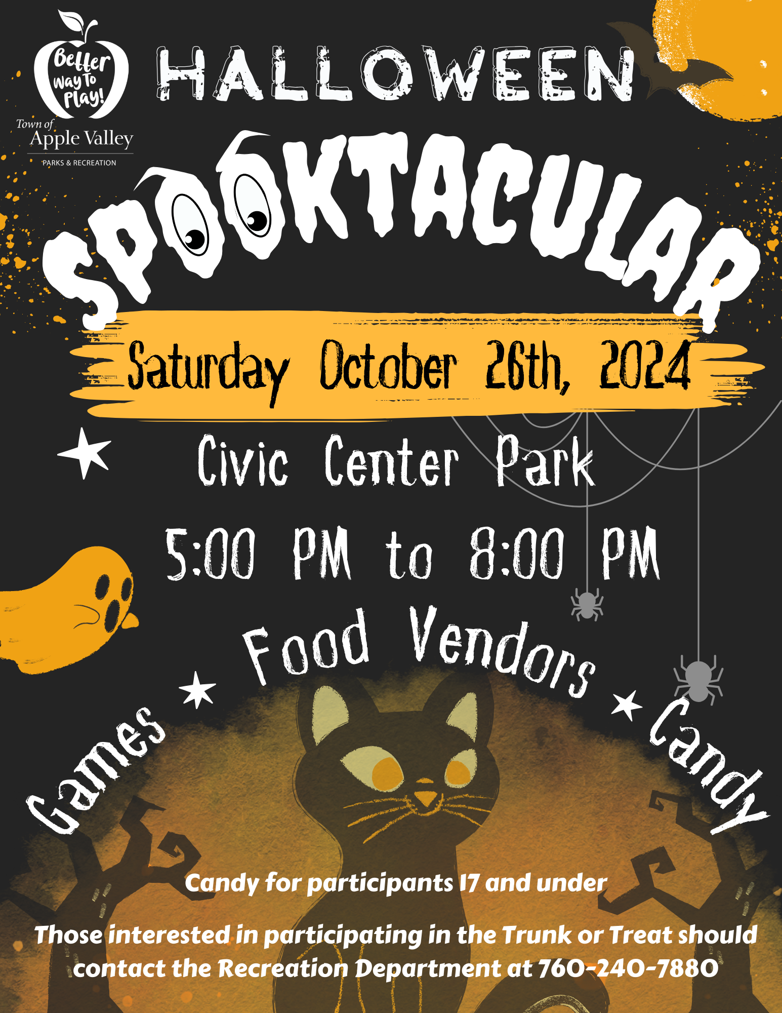 2024 Spooktacular Flyer