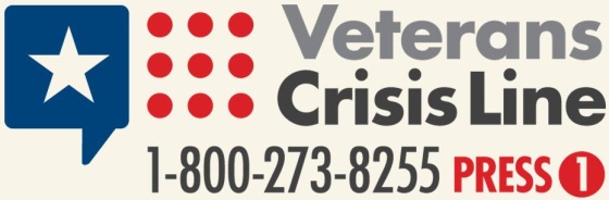 Veterans Crisis Line LOGO