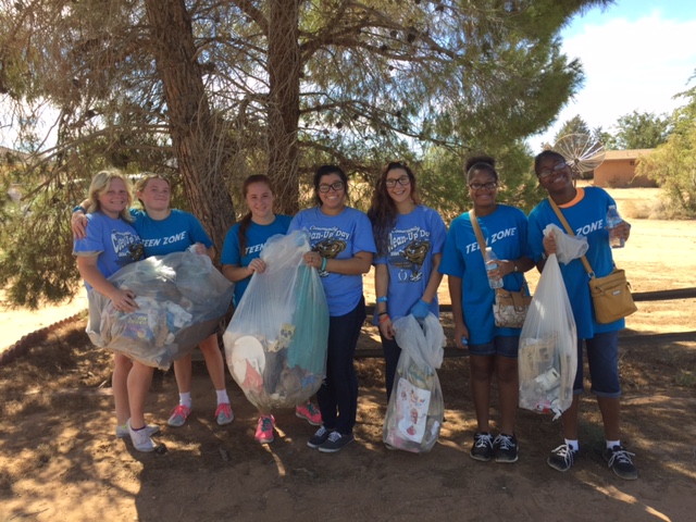 Teen Zone Cleans Up