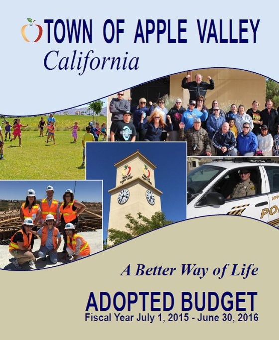 FY 15-16 Adopted Budget Cover Photo