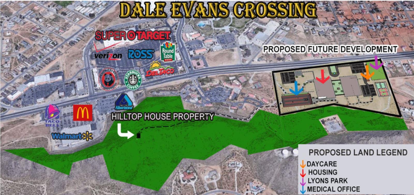 Dale Evans Crossing_Map