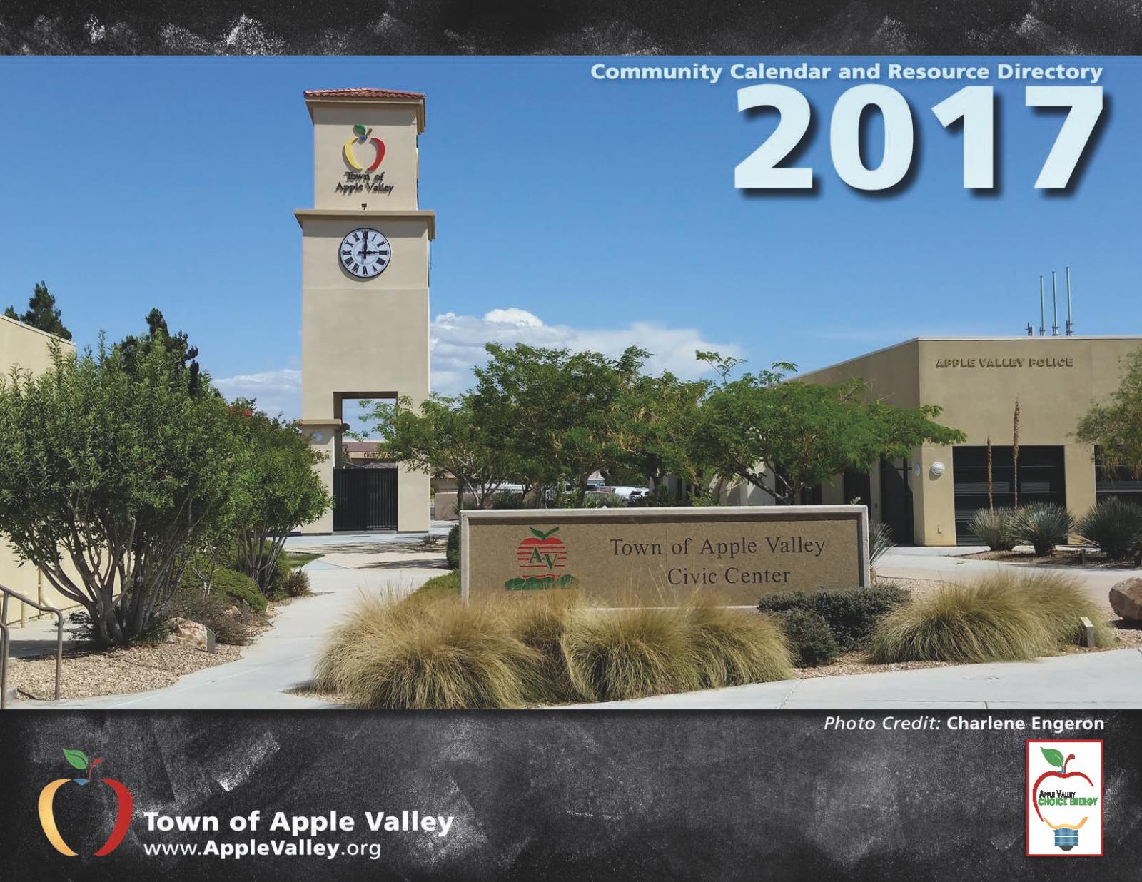 2010 Community Calendar cover