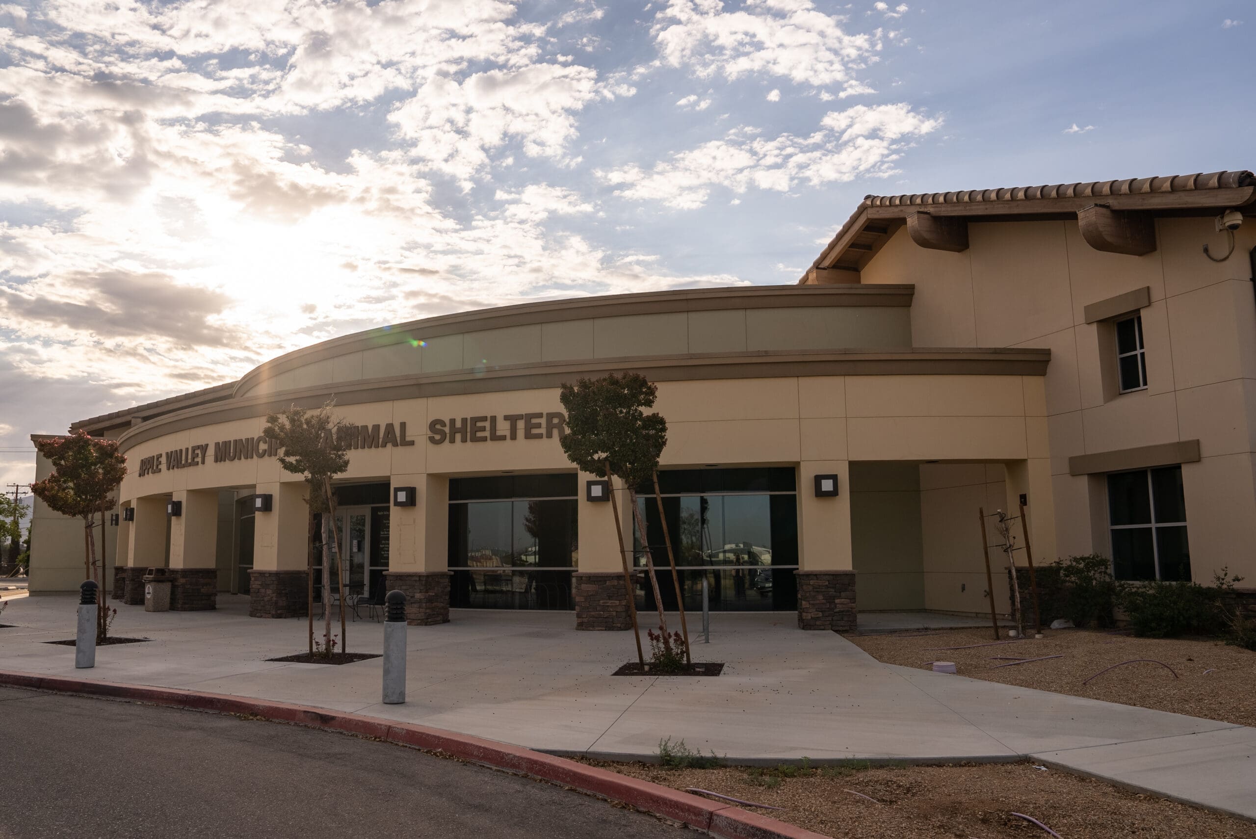 Town of Apple Valley Animal Shelter Front of Building 09.18.2025
